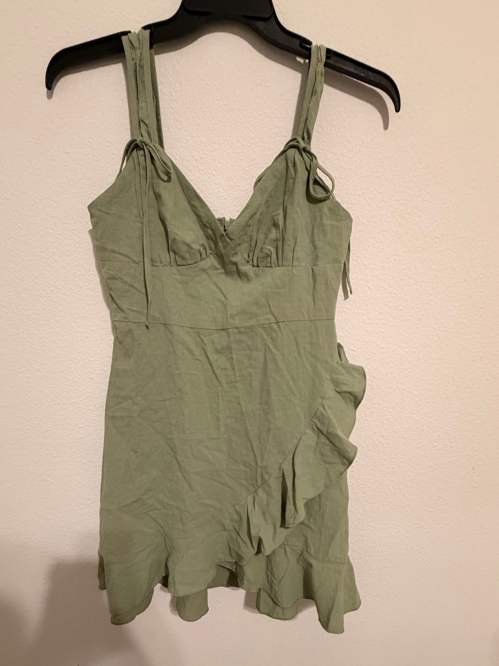 Light Green Ruffle Sundress